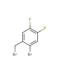 Astatech 1-BROMO-2-(BROMOMETHYL)-4,5-DIFLUOROBENZENE; 0.25G; Purity 95%; MDL-MFCD18909668